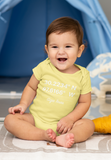 Birthplace Texas Baby Short Sleeve Onesie