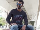 Electric Life Pink Long Sleeve Tee