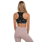 Shattered Padded Sports Bra