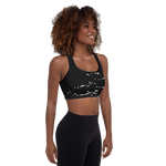 Shattered Padded Sports Bra