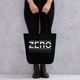 Zero Emissions Black Tote Bag