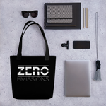 Zero Emissions Black Tote Bag