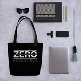 Zero Emissions Black Tote Bag