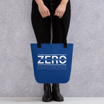 Zero Emissions Blue Tote Bag