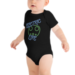 Electric Life Green Baby Short Sleeve Onesie