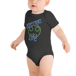Electric Life Green Baby Short Sleeve Onesie