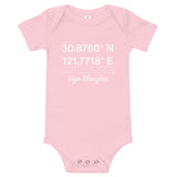 Birthplace Shanghai Baby Short Sleeve Onesie