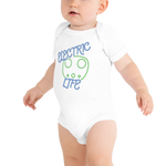 Electric Life Green Baby Short Sleeve Onesie