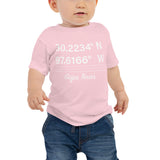 Birthplace Texas Baby Jersey Short Sleeve Tee
