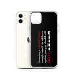 Against All Odds iPhone Case