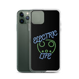 Electric Life Green iPhone Case