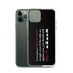 Against All Odds iPhone Case