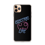 Electric Life Pink iPhone Case