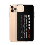 Against All Odds iPhone Case