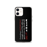 Against All Odds iPhone Case