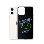 Electric Life Green iPhone Case