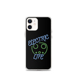 Electric Life Green iPhone Case
