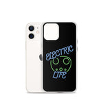Electric Life Green iPhone Case