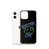 Electric Life Green iPhone Case