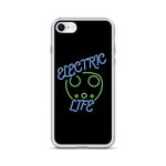 Electric Life Green iPhone Case