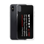 Against All Odds iPhone Case