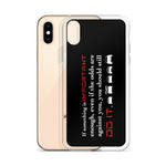 Against All Odds iPhone Case