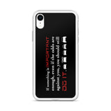 Against All Odds iPhone Case