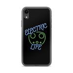Electric Life Green iPhone Case