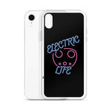 Electric Life Pink iPhone Case