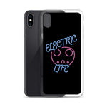 Electric Life Pink iPhone Case