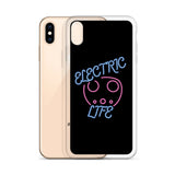 Electric Life Pink iPhone Case
