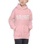 Deadlines Kids Hoodie