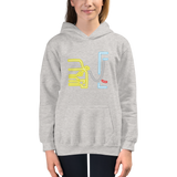 Plugged In Y Kids Hoodie
