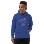 Electric Life Pink Kids Hoodie