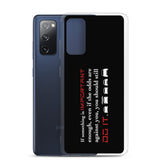 Against All Odds Samsung Case