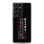 Against All Odds Samsung Case