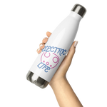 Electric Life Pink Stainless Steel Water Bottle