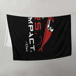 Die On Mars, Not On Impact Throw Blanket