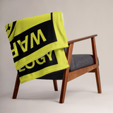 Leader In Apocalypse Technology Throw Blanket
