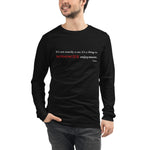 Maximum Enjoyment Long Sleeve Tee