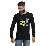 Plugged In Y Long Sleeve Tee