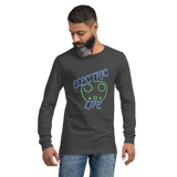 Electric Life Green Long Sleeve Tee