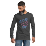 Electric Life Pink Long Sleeve Tee