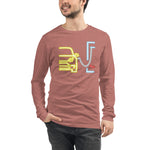 Plugged In Y Long Sleeve Tee