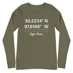 Birthplace Texas Long Sleeve Tee