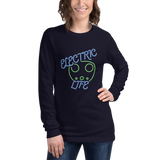 Electric Life Green Long Sleeve Tee