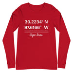Birthplace Texas Long Sleeve Tee