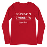 Birthplace Texas Long Sleeve Tee