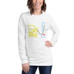 Plugged In Y Long Sleeve Tee
