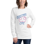 Electric Life Pink Long Sleeve Tee
